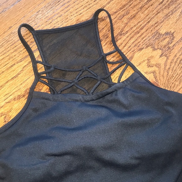 Kyodan Black Racerback Workout Tank - Picture 2 of 3